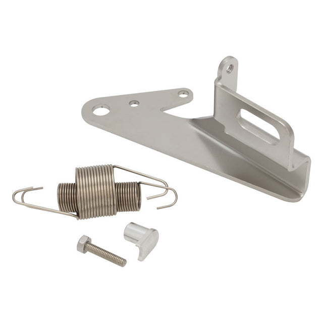 Proflow Throttle Cable Bracket, Holley Sniper EFI Fuel Injection Stainless Steel, Polished, Each - PFETCSB-SNIP PFETCSB-SNIP