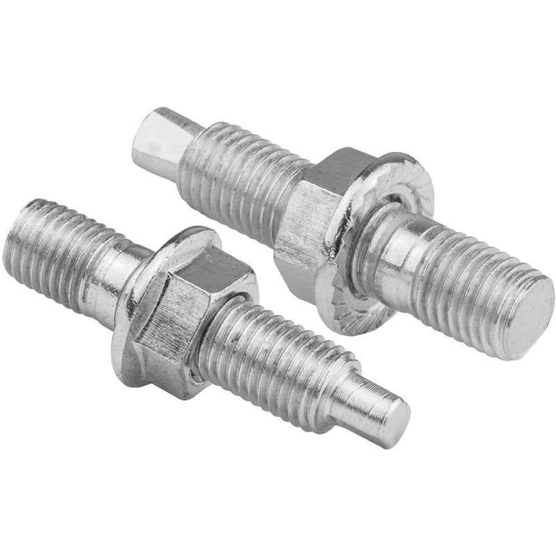 Proflow Turbocharger Studs, Hex Nuts, M8x1.25 x 45mm, Stainless Steel, Natural, Set of 4 - PFETFS45M8 PFETFS45M8