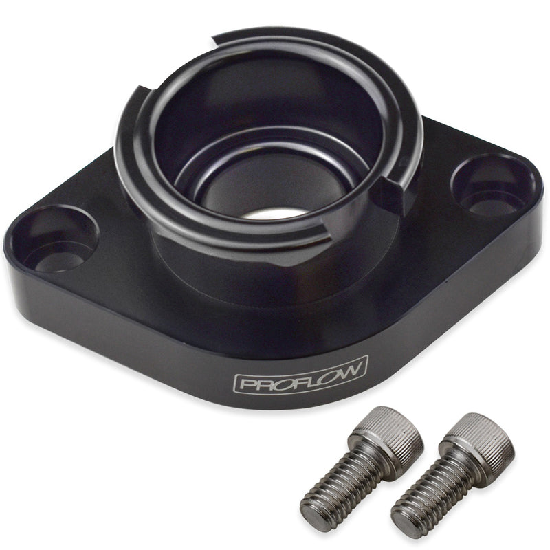 Proflow Water Neck, Billet Aluminium, Black, Radiator Cap Filler, For Chevrolet - PFETH-63466BK PFETH-63466BK
