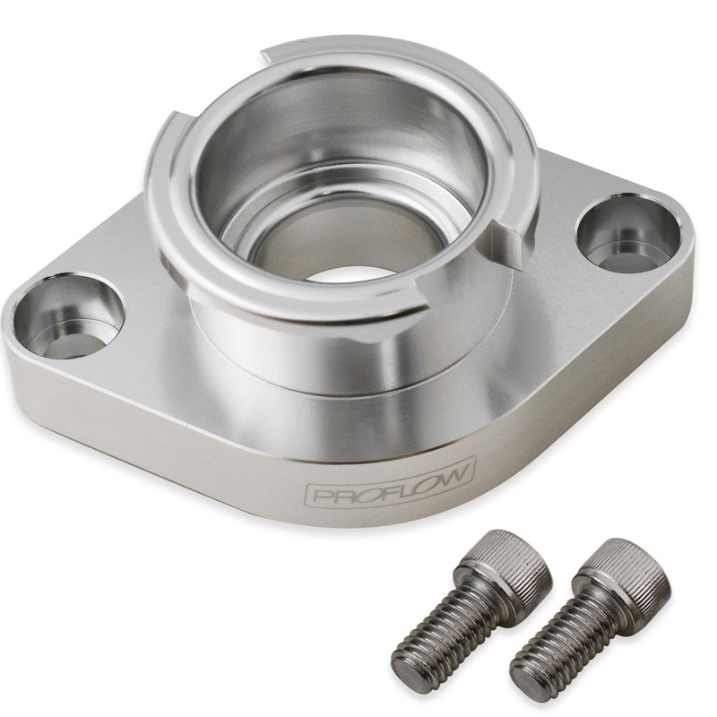 Proflow Water Neck, Billet Aluminium, Silver, Radiator Cap Filler, For Chevrolet - PFETH-63466S PFETH-63466S