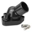 Proflow Water Neck, Billet Aluminium, Swivel Black Anodised, 45 Degree, SB For Ford 289-351W - PFETH-804BK PFETH-804BK