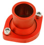 Proflow Water Neck, Billet Aluminium, Red Anodised, Straight Up SB For Ford 302-351C Cleveland - PFETH-805R PFETH-805R
