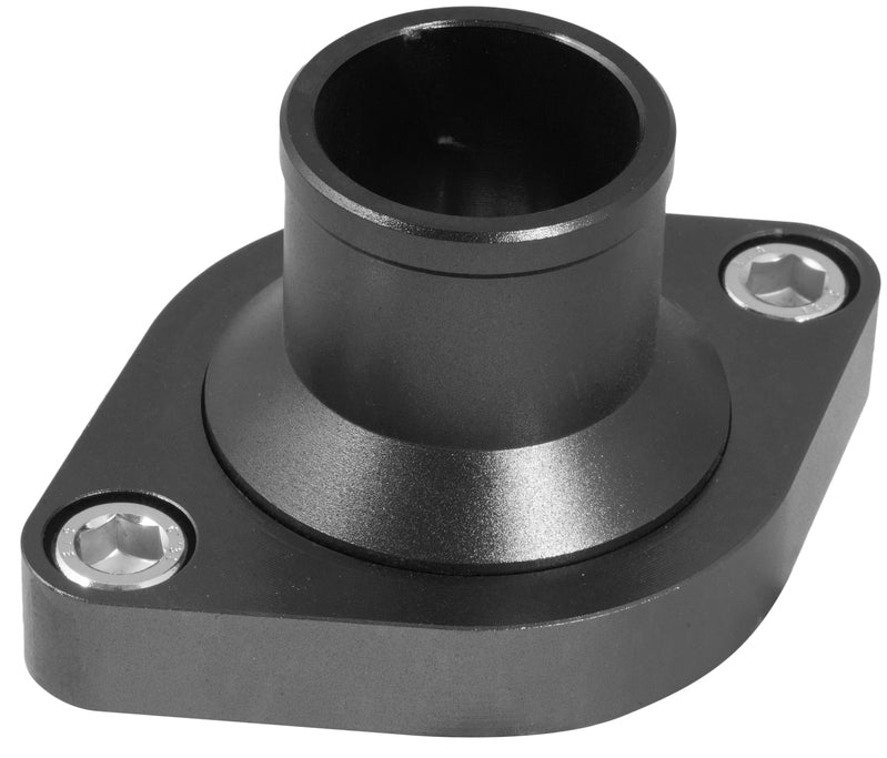 Proflow Water Neck, Billet Aluminium, Black Anodised, Straight Up SB & BB Chev - PFETH-807BK PFETH-807BK