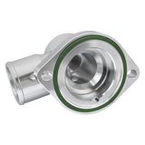 Proflow Water Neck, For Holden Commodore LS1/LS2/LS3, 90 Degree, Swivel, Billet Aluminium, Silver Anodised - PFETH-808S
