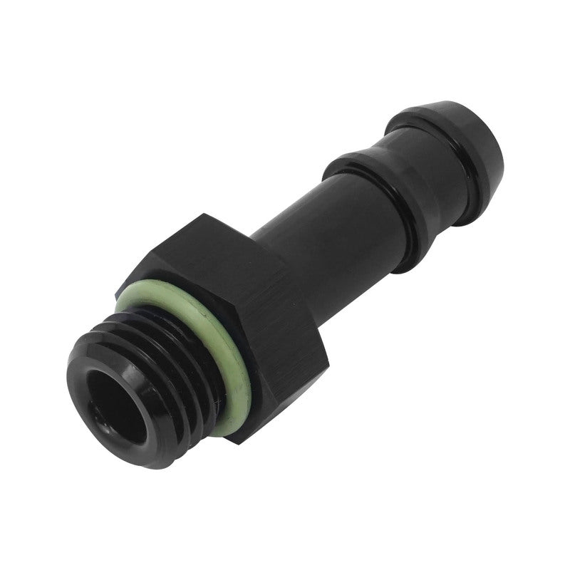 Proflow Water Neck, 90 Degree, Swivel, For Ford Barra 4.0L, EF-FG XR6, Billet Aluminium, Black Anodised - PFETH-809BK