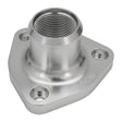 Proflow Water Neck, Billet Aluminium Thermostat Housing, For Nissan & Holden RB30, RB25, Polished Silver - PFETH-817S PFETH-817S