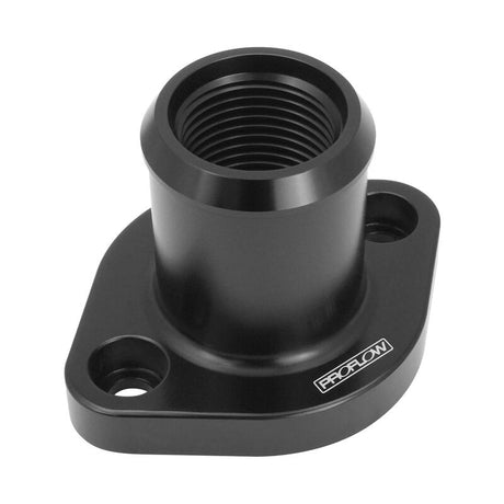 Proflow Billet Aluminium Top Water Neck Housing, For Nissan & Holden, RB30, Black - PFETH-818BK PFETH-818BK