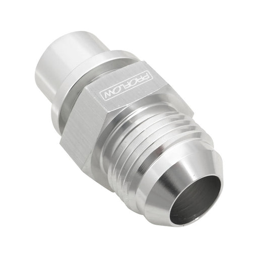 Proflow Thermostat Housing Fitting Adaptor, Suit Ford Falcon Barra 4.0L, AN10, Silver, Each - PFETH-825S PFETH-825S