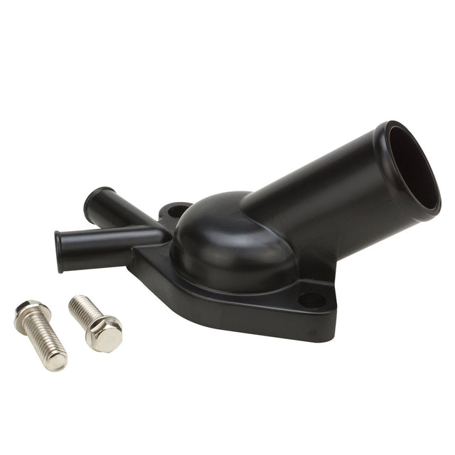 Proflow Aluminium Water Neck Black For Holden Commodore V8 Dual Outlet - PFETH-R1935-BK PFETH-R1935-BK