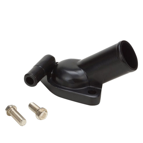 Proflow Aluminium Water Neck Black For Holden Commodore V8 Single Outlet - PFETH-R1936-BK PFETH-R1936-BK