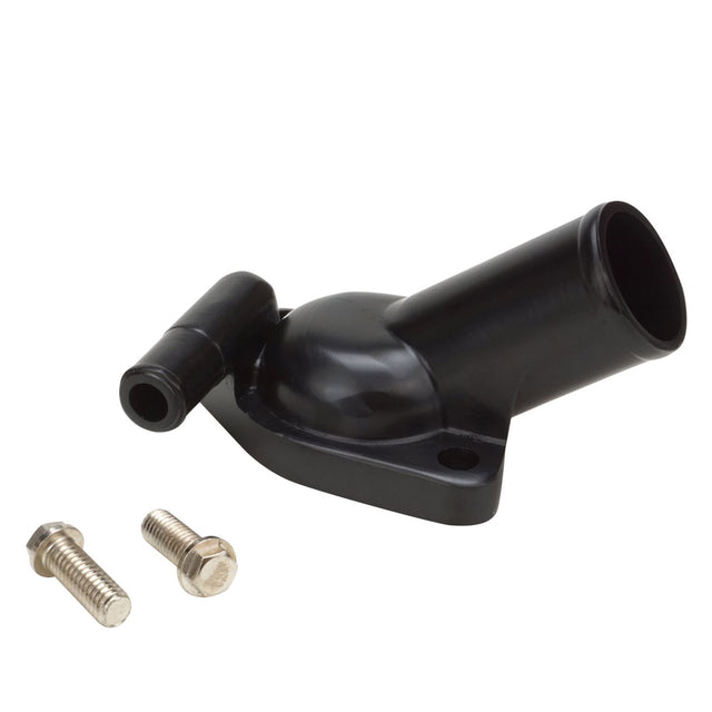 Proflow Aluminium Water Neck Black For Holden Commodore V8 Single Outlet - PFETH-R1936-BK PFETH-R1936-BK