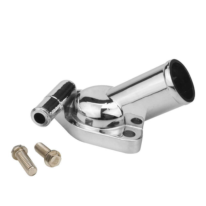 Proflow Aluminium Water Neck Chrome For Holden Commodore V8 Single Outlet - PFETH-R1936 PFETH-R1936