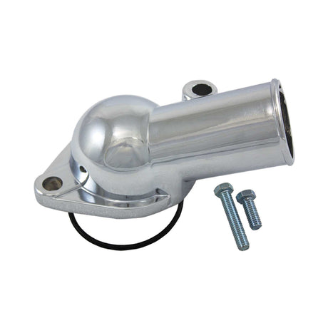 Proflow Aluminium Water Neck, For Chevrolet 20 O'Ring Style Chrome - PFETH-R7288-O PFETH-R7288-O