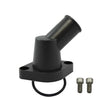 Proflow Aluminium Water Neck, For Chevrolet 45 Degree O'Ring Style Black Aluminum - PFETH-R8455BK PFETH-R8455BK