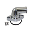 Proflow Aluminium Water Neck, For Chevrolet 90 Degree O'Ring Style Polished Aluminum - PFETH-R8456 PFETH-R8456