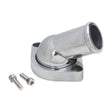Proflow Water Neck, Thermostat Housing, Cast Aluminum, Polished, 45 Degree, Swivel, Chev For Holden, LS, Each - PFETH-R8937 PFETH-R8937