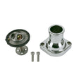 Proflow Aluminium Water Neck & Thermostat kit LS Chev For Holden, Straight -up, Chrome - PFETH-R8938KT PFETH-R8938KT