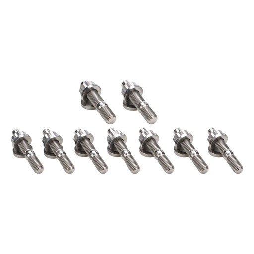 Proflow Exhaust Manifold Stud Kit, Titanium, For Mitsubishi, 4G63, Evo 1-9, M10x1.25/M8x1.25 - PFETI-EXSTUD-4G63 PFETI-EXSTUD-4G63
