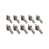 Proflow Exhaust Manifold Stud Kit, Titanium, For Honda, Civic, B, D, H Series, M8x1.25 - PFETI-EXSTUD-HON PFETI-EXSTUD-HON