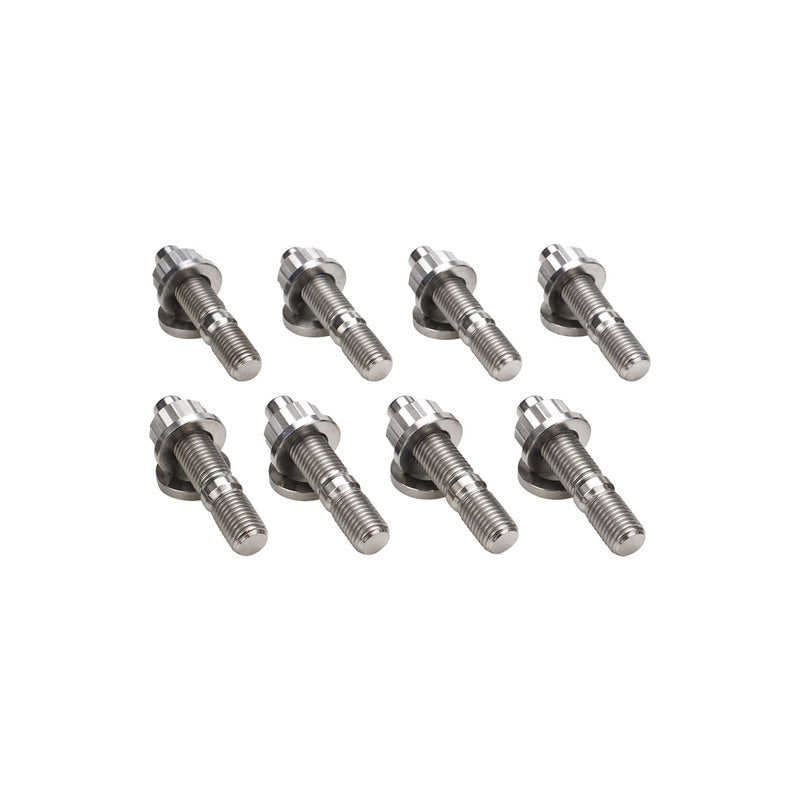 Proflow Exhaust Manifold Stud Kit, Titanium, For Nissan, SR20/CA18, M10x1.25 - PFETI-EXSTUD-SR20 PFETI-EXSTUD-SR20