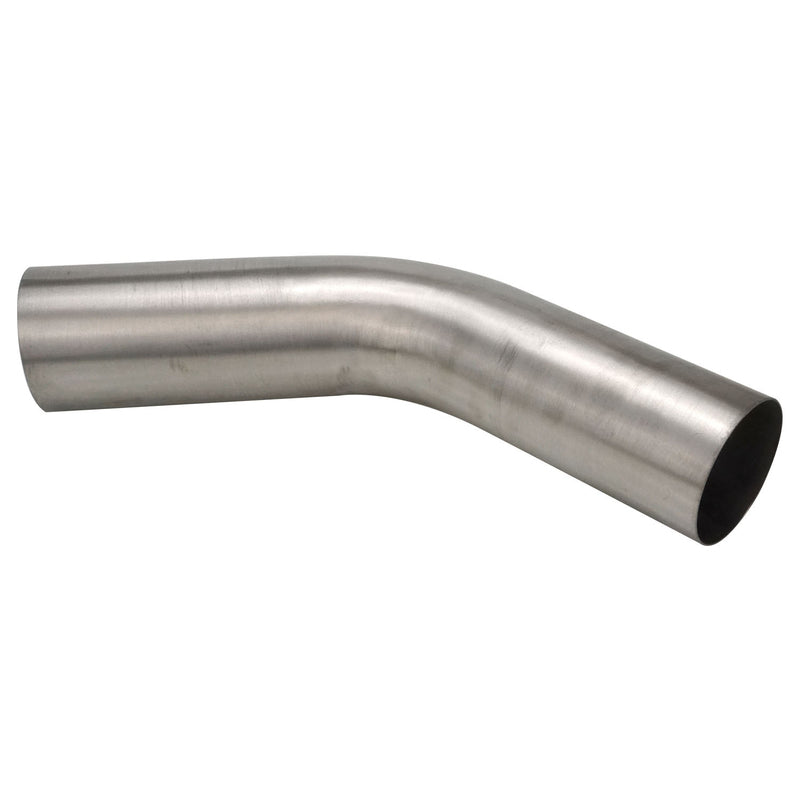 Proflow Titanium Tubing, Mandrel-Bend, 2.50 in, 1.2mm Wall, 45 Deg, 152x152mm - PFETI-MB250-45 PFETI-MB250-45