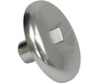 Proflow Oil Filter, Sandwich Block Off Plate, Aluminium For Ford 3/4 -16, Silver - PFETOP1 PFETOP1