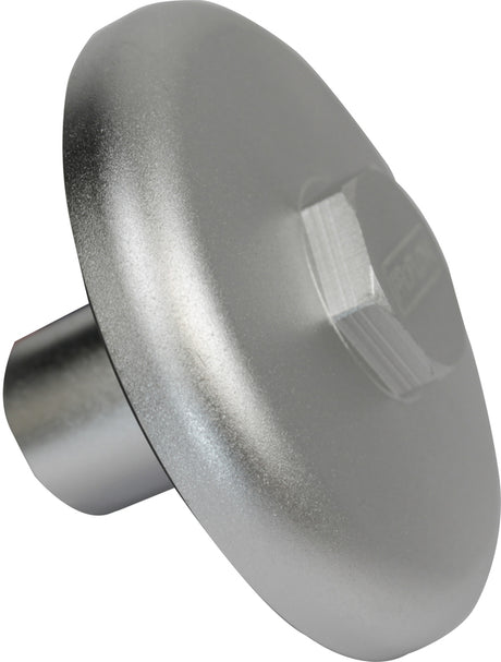 Proflow Oil Filter, Sandwich Block Off Plate, Aluminium Silver M18 x 1.5 - PFETOP3 PFETOP3