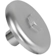 Proflow Oil Filter, Sandwich Block Off Plate, Aluminium For Chevrolet 13/16in. -16, Silver - PFETOP5 PFETOP5