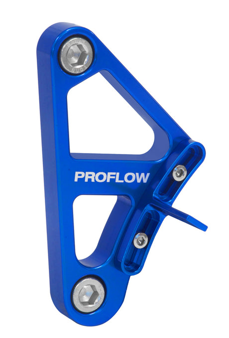 Proflow Timing Pointer, Billet Aluminium, Blue Anodised, 6.300 in. - 7.000 in. Balancer, For Ford, 302, 351C - PFETP-101B PFETP-101B