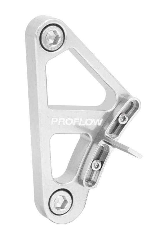 Proflow Timing Pointer, Billet Aluminium, Silver Anodised, 6.300 in. - 7.000 in. Balancer, For Ford, 302, 351C - PFETP-101S PFETP-101S