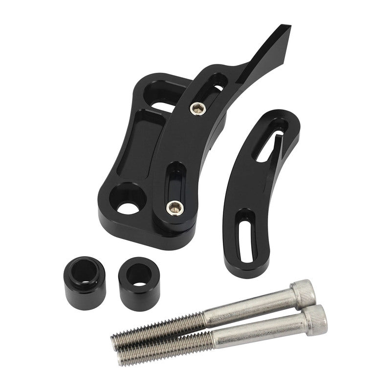 Proflow Timing Pointer, Billet Aluminium, Adjustable, For Ford Windsor SB 302-351W, Comes With Both 10 & 11 O'clock Position Pointers, Black Anodised, - PFETP-201BK PFETP-201BK