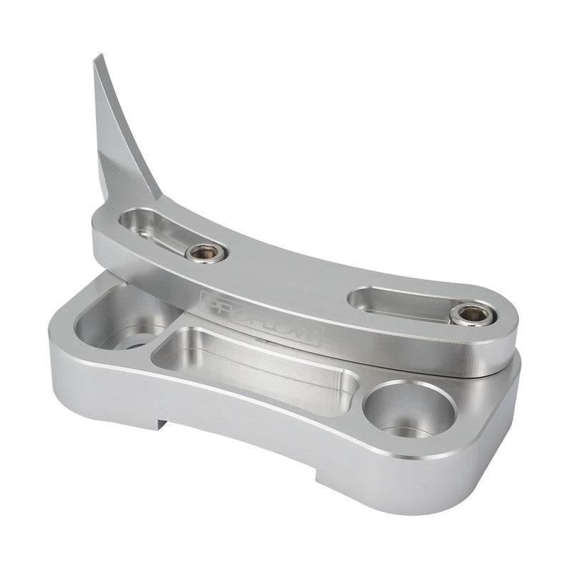 Proflow Timing Pointer, Billet Aluminium, Adjustable, For Ford Windsor SB 302-351W, Comes With Both 10 & 11 O'clock Position Pointers, Polished - PFETP-201S