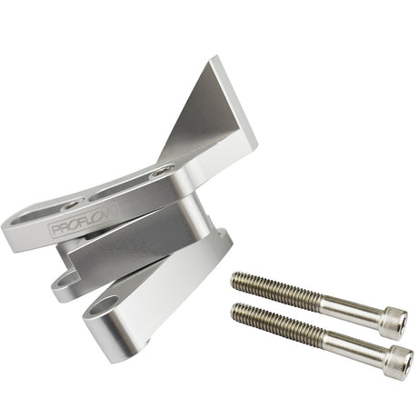 Proflow Timing Pointer, Billet Aluminium, Adjustable, For Ford SB 302-351W, 2 O'clock Position, Polished - PFETP-202S PFETP-202S