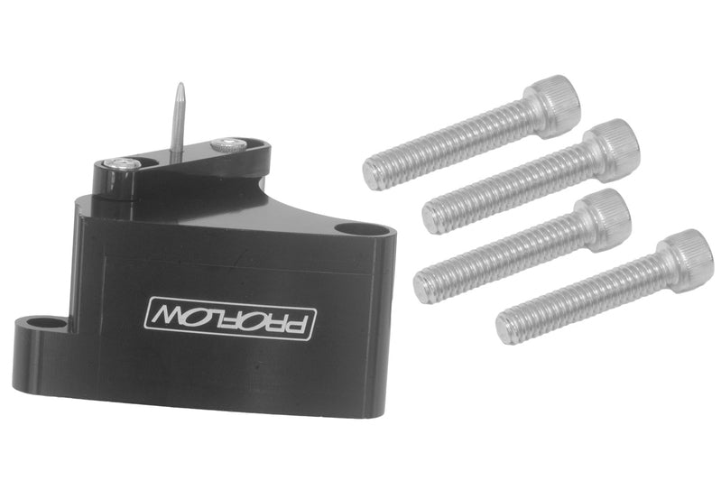 Proflow Timing Pointer, Billet Aluminium, Black Anodised, Chev Small Block, 8 in. Balancer - PFETP-302BK PFETP-302BK