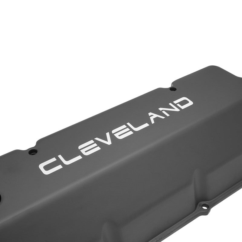 Proflow Valve Covers, Tall Cast Aluminium, Black, Small Block Ford 302, 351C, Pair - PFEVC-510