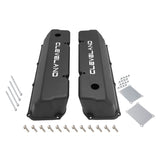 Proflow Valve Covers, Tall Cast Aluminium, Black, Small Block Ford 302, 351C, Pair - PFEVC-510