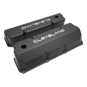 Proflow Valve Covers, Tall Cast Aluminium, Black, Small Block Ford 302, 351C, Pair - PFEVC-510 PFEVC-510