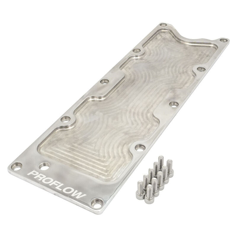 Proflow Engine Valley Cover, LS1, Billet Aluminium, Low Profile, Polished, Superseded Version - PFEVC-600-SUS PFEVC-600-SUS