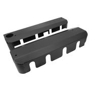 Proflow Ignition Coil Covers, LS, Fabricated Aluminium, Black Powder Coated, LS2/LS3 Coils, Pair - PFEVC-629 PFEVC-629