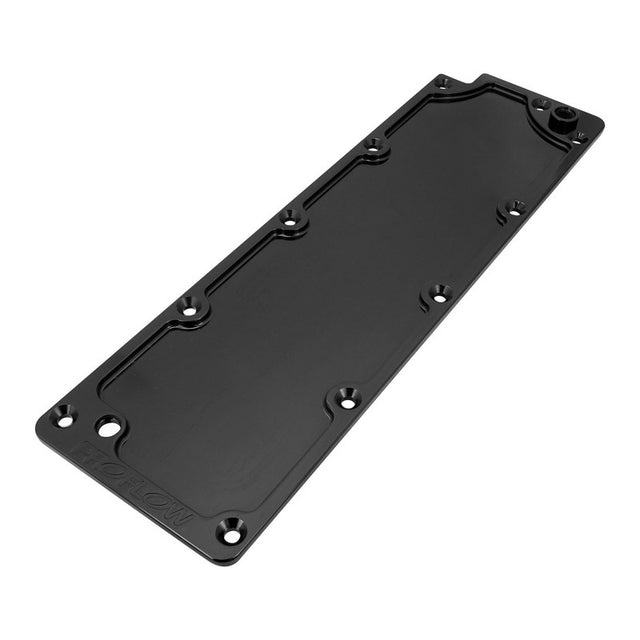 Proflow Engine Valley Cover, LS2/LS3, DOD Delete, Billet Aluminium, Low Profile, Black - PFEVC-800BK PFEVC-800BK