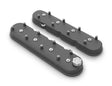 Proflow Valve Covers, For Holden/Chev Commodore LS, Cast Aluminium, With Coil Mounting Post, Black, Set - PFEVC-8578BK PFEVC-8578BK