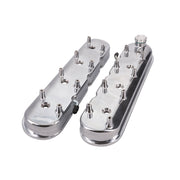 Proflow Valve Covers, For Holden/Chev Commodore LS, Cast Aluminium, With Coil Mounting Post, Polished, Set - PFEVC-8578P