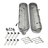 Proflow Valve Covers, For Holden/Chev Commodore LS, Cast Aluminium, With Coil Mounting Post, Polished, Set - PFEVC-8578P