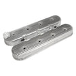 Proflow Valve Covers Tall Cast Aluminium LS Chev For Holden Commodore Engines Vintage Series Finned, Polished - PFEVC-8580P PFEVC-8580P