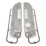 Proflow Aluminium Valve Covers, For Holden Commodore V8, VN-VT, OE Style, Cast Aluminium, Natural, Set - PFEVC-950