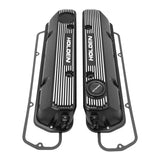 Proflow Aluminium Valve Covers, For Holden Commodore V8, VN-VT, Performance Style, Cast Aluminium, Black, Set - PFEVC-960-BK