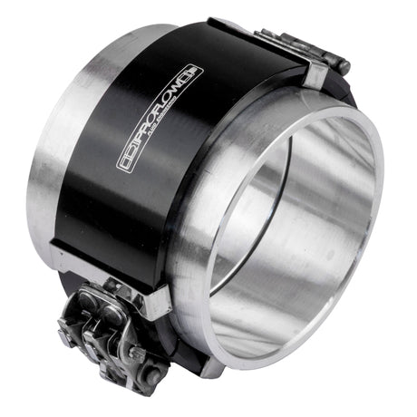 Proflow Tubing Coupler, Quick Release Clamp Assembly, Black Anodised, 3.50in, Each - PFEWC350BK PFEWC350BK
