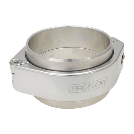 Proflow Intercooler Boost Clamp Coupler, 4.00'' Tubing, Billet Aluminium, Silver Anodised - PFEWD400P PFEWD400P