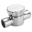 Proflow Coolant Filter, Inline with Cap, Billet Aluminium, Polished, 1.500 in. Inlet, 1.500 in. Outlet, Kit - PFEWF150P PFEWF150P