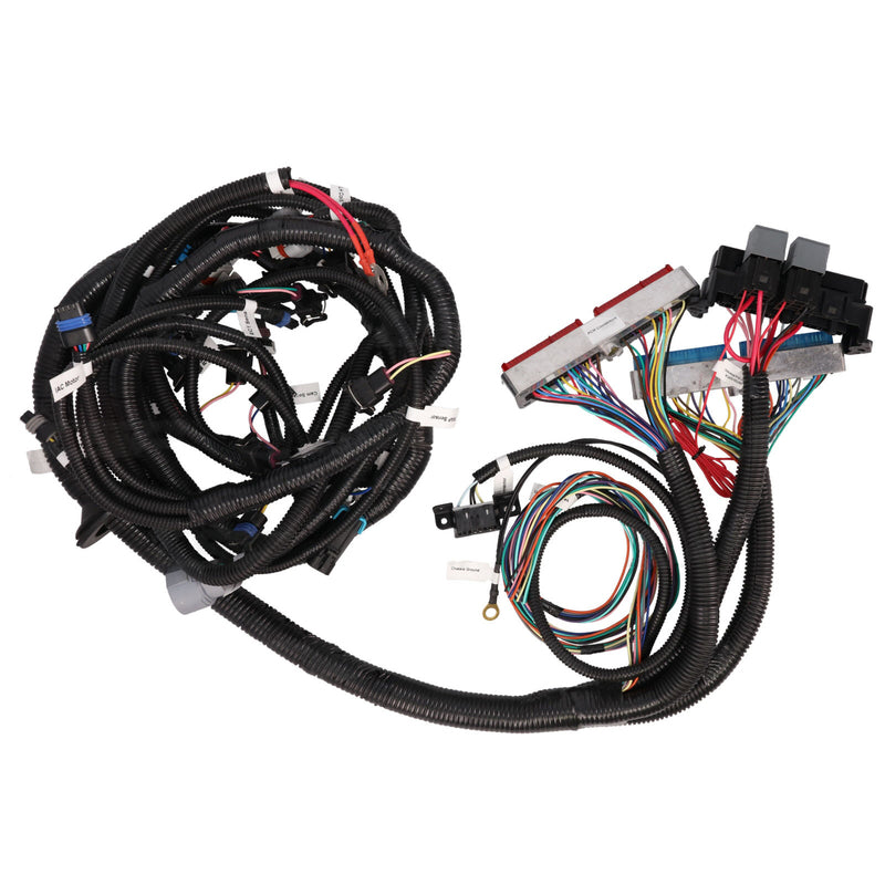 Proflow Wiring Harness, LS, 4L60E Auto Transmission, 3 Pin Or 5 Pin MAF Sensor, LS1 O2 Sensors, EV1 Injectors, Drive-By-Cable - PFEWH1201 PFEWH1201